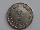 Allemagne Empire  5 Pfennig  1900 A  Berlin Km#11  SUPERBE - 5 Pfennig