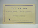 ETUDE Du RYTHME (cahier 2) Par Georges DANDELOT - Alphonse Leduc Éditions Musicales, Paris - Textbooks