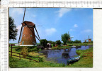 HOLLAND    -    Molens   Te   Kinderdijk -  Barque - Kinderdijk