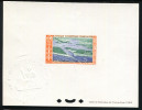 A.O.F. - PA N° 16 , PORT D'ABIDJAN , EPREUVE DE LUXE AVEC SON ENVELOPPE EN PAPIER DE SOIE - LUXE - Unused Stamps