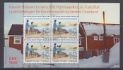 Greenland 1996 Handicap Association M/s Used Cto 1st Day (25724C) - Blocs