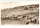 WESTON SUPER MARE -  The Sands And Bay - Spiaggia E Baia (animatissima) Vera Fotografia - Weston-Super-Mare