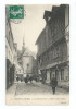 CPA 28 Nogent Le Roi La Grande Rue Et L' Eglise Saint Sulpice 1908 - Nogent Le Roi