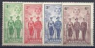 AUSTRALIA 1940- Yvert #136/9 - ** MNH - Nuevos