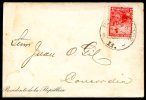 ARGENTINA Small & Rare Cover Of The Nation Presidence W/Figueroa Alcorta Card VF - Cartas & Documentos