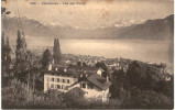 CHARDONNE .... VUE SUR VEVEY - Chardonne