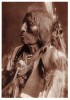 04295 "SLOW BULL - TATANKA KANHE - OGLALA SIOUX (B. 1844)" PELLEROSSA - REDSKIN. CART. POST. ILLUSTR. ORIG. NON SPEDITA. - América