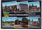 RECKLINGHAUSEN - Mehrbildkarte M. Hauptbahnhof, Marktplatz, Europahotel ..... - Recklinghausen