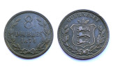 8 Doubles 1874 Guernesey. Cuivre/ Copper - Guernsey