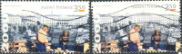 Finlande  2000. ~ YT 1468 Par 2 - Marché Aux Harengs De La Baltique - Used Stamps