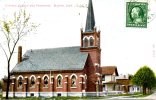 USA. Carte Postale Ayant Circulé En 1910. Marion/Catholic Church. - Cedar Rapids