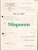 1922 - Société Coopérative " La Textile " Association Cotonnière De Belgique Gand Note De Crédit - Textile & Vestimentaire