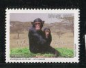 (cl. 4 - P.15) Brésil ** N° 2995 (ref. Michel Au Dos)  Chimpanzés - - Ongebruikt