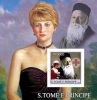 S. Tomè 2003, Lady Diana, Henry Dunandt, BF IMPERFORATED - Henry Dunant