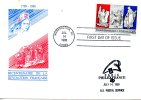 USA. PA 114 De 1989 Sur Enveloppe 1er Jour. Révolution Française. - Révolution Française