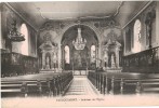 Carte Postale Ancienne De FAULQUEMONT-Intérieur De L'Eglise - Faulquemont