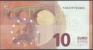 10  EURO DRAGHI  IRELAND  TA T001 E3   UNC - 10 Euro