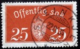 Norway 1933  Minr.15 I   35mm X19,5mm    STEINKJER  22-9-1934  ( Lot C 301 ) - Dienstzegels