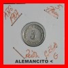 ALEMANIA - IMPERIO 5-Pfn. DEUTSCHES REICH AÑO 1907 - 5 Pfennig