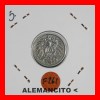 ALEMANIA - IMPERIO 5-Pfn. DEUTSCHES REICH AÑO 1907 - 5 Pfennig