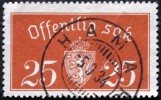 Norway 1933  Minr.15 I   35mm X19,5mm  HAHAR 5-9-1934   ( Lot C 322 ) - Dienstmarken