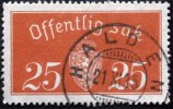 Norway 1933  Minr.15 I   35mm X19,5mm  HALDEN 21-11-1935   ( Lot C 325 ) - Servizio