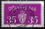 Norway 1933  Minr.17 II   34mm X18,5mm   DRAMMEN   22-5-1934    (  Lot  C 334 ) - Oficiales