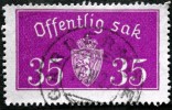 Norway 1934  Minr.17 II   34mm X18,5mm GADERMOE    (  Lot  C 340 ) - Dienstzegels