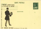 ENTIER POSTAL  # CARTE POSTALE # TYPE MARIANNE DE BEQUET # 0,80 F VERT  # 1978 # REF STORCH -FRANCON # B  2 # - AK Mit Aufdruck (vor 1995)