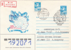 ANTARCTIC TREATY ANNIVERSARY, COVER STATIONERY, ENTIER POSTAL, 1984, RUSSIA - Antarctisch Verdrag