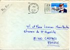 USA. PA 112 De 1988 Sur Enveloppe Ayant Circulé. Samuel P. Langley/Avion. - Other & Unclassified