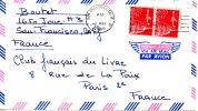 USA. PA 61 De 1962 Sur Enveloppe Ayant Circulé. Avion. - Other & Unclassified