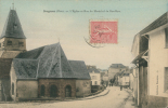 60 SONGEONS / L'Eglise Et La Rue Du Maréchal De Boufflers / CARTE COULEUR - Songeons