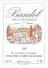 Etiquette De Vin - Bandol 1987 - Mis En Bouteille à La Propriété - Cave De La Roque - La Cadière D´Azur - 12,5 % Vol. - - Languedoc-Roussillon