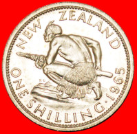 + MAORI AT WAR: NEW ZEALAND ★ SHILLING 1965! BU! LOW START★ NO RESERVE - Nieuw-Zeeland