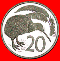 * CANADA KIWI BIRD (1967-2006): NEW ZEALAND 20 CENTS 1979! PROOF! ELIZABETH II (1953-2022) LOW START NO RESERVE! - Neuseeland