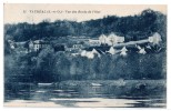 CPA - VAUREAL - VUE DES BORDS DE L'OISE - Colorisée Bleue - Vers 1930 - - Vauréal