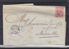 Pays Bas - Lettre De 1885 - Oblitération Rotterdam - Expédié Vers La Belgique - Cartas & Documentos