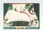 Cp , AUTOMOBILE , Illustrateur : Clavaud , CARFILM 1984 , Ed : Nugeron , Vierge - Turismo