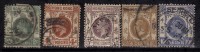 Hong Kong Used 1912-1927, , KGV, 5v - Usados