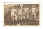 Carte Photo  MILITARIA Groupe De 4 Soldats Du 29ème - Lieu à Déterminer - Weltkrieg 1914-18