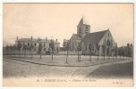 91 - ETRECHY - L'Eglise Et Les Ecoles - 1904 - Etrechy