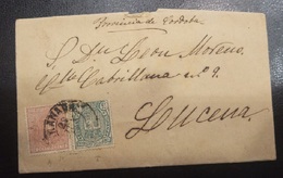 1875.- GRANADA A LUCENA - Lettres & Documents