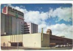 Phoenix Arizona, 1st National Bank Of Arizona & Parking Garage, Street Scene, Auto, C1950s Vintage Postcard - Phoenix