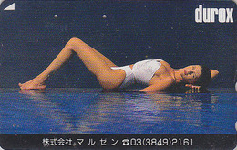 Télécarte Japon / 110-011 - FEMME - BIKINI GIRL Japan Phonecard - Frau Telefonkarte - Erotique Erotic - DUROX 1987 - Mode