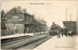 NOYELLES-SUR-MER (Somme 80) - La Gare - Arrivée Du Train. - Noyelles-sur-Mer