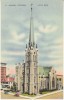 Little Rock Arkansas, St. Andrews Cathedral Catholic Church, Religion, C1940s Vintage Linen Postcard - Little Rock