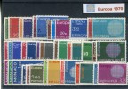 Europa CEPT 1970 Complete ** MNH. - Komplette Jahrgänge