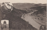 AK Tetschen Decin Gruss Quaderberg Baude Bei Podmokly Bodenbach Laube Loubi Mittelgrund Niedergrund Dolni Zleb Schmilka - Sudeten