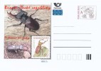 Czech Rep. / Postal Stat. (Pre2015/41) Beetles CR (Nature Protection) Painter: Z. Bilkova, 1 - Lucanus Cervus - Other